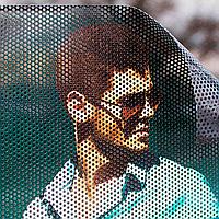 Печать на перфорированном виниле