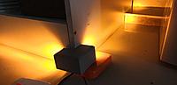 Светодиодный наружный светильник - УГОЛОК - Желтый