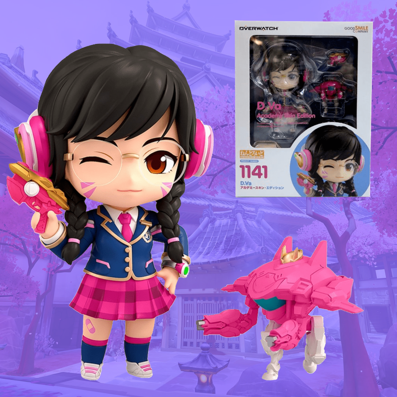 Оригинальная фигурка-нендороид D.VA