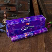 Благовония "HEM" 20 палочек угольные opium, опиум
