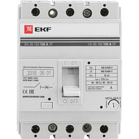 Выключатель автоматический ВА-99 160/125А 3P 35кА EKF PROxima