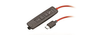 Адаптер Poly Plantronics Blackwire 3200 USB-C Inline (211060-01)