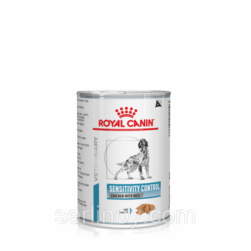 Royal Canin Sensitivity Control Dog курица, влажный корм для собак при пищевой аллергии и непереносимости