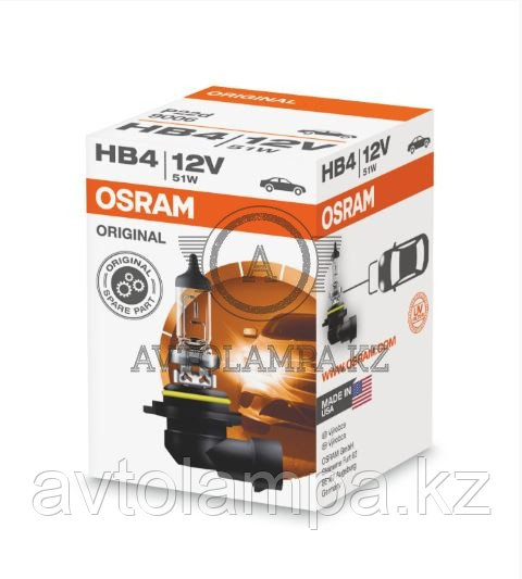 9006 Лампа качество (ОЕМ) HB4 12V 51W P22d ORIGINAL LINE уп.1шт.