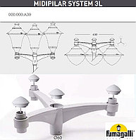 FUMAGALLI Консоль для паркового фонаря FUMAGALLI MIDIPILAR SYS 3L 000.000.A30.L0