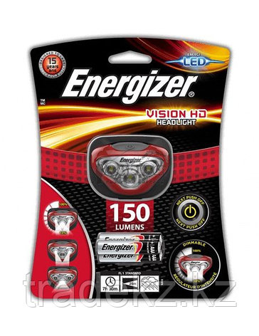 Фонарь налобный Energizer Vision HD new, фото 2