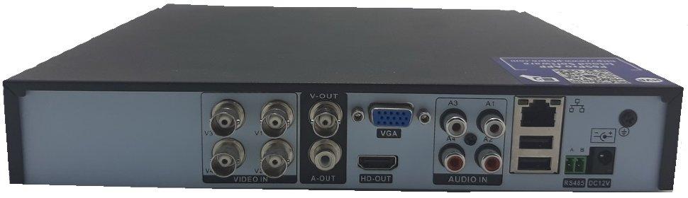4-Х Канальный AHD видеорегистратор с функцией распознавания лиц и просмотром через интернет, MackVision MV-600 - фото 4 - id-p77058617