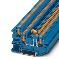 Клемма с размыкателем - PTV 2,5-TWIN-MT BU