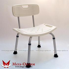Стул для ванной комнаты со спинкой KJT 501