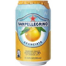 Напиток San Pellegrino Aranciata, апельсин, 0,33 л, ж/б