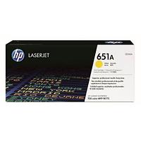 Картридж лазерный HP CE342A, 651A для LaserJet 700 Color MFP775, желтый