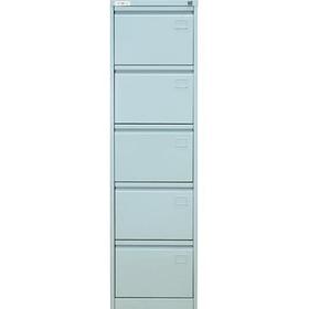 Шкаф картотечный КР-5, 1645х465х630мм, 5 ящиков, серый