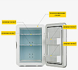 Холодильник автомобильный HYUNDAI с двойной системой охлаждения регулятор температуры 12V/220V, фото 4
