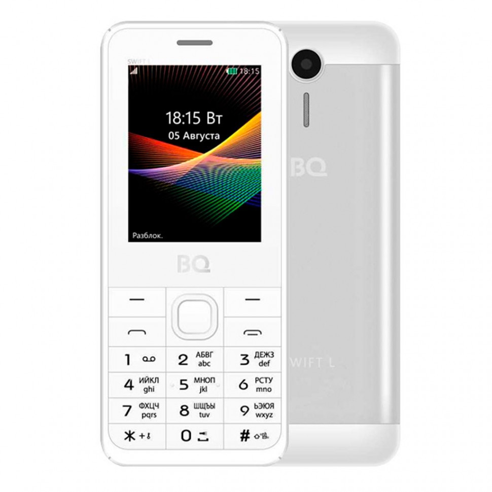 Мобильный телефон BQ-2411 Swift L Серебряный