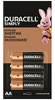 Батарейка "Duracell Simply", AA (LR06), алкалиновая