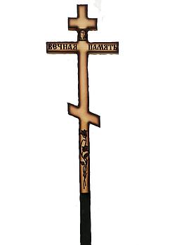 Крест на могилу деревянный