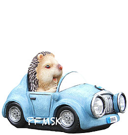 Ежик за рулем