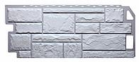 Фасадные панели Мелованный белый 1130x470 мм (0,5 м2) Камень FINEBER