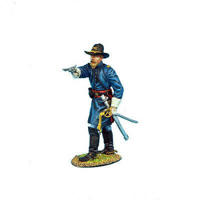 Коллекционный солдатик, Гражданская война США, Спешившийся Капитан кавалерийского корпуса - фото 1 - id-p77086734
