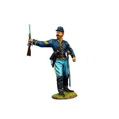 Коллекционный солдатик, Гражданская война США, Спешившийся Сержант кавалерийского корпуса - фото 1 - id-p77086737