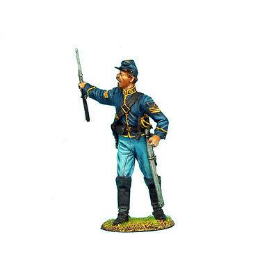 Коллекционный солдатик, Гражданская война США, Спешившийся Сержант кавалерийского корпуса - фото 2 - id-p77086737