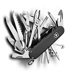 Нож складной VICTORINOX SWISSCHAMP Black (1.6795.3), фото 3