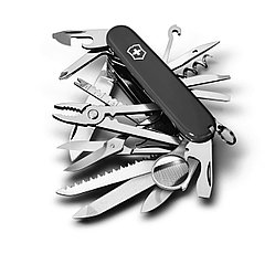 Нож складной VICTORINOX SWISSCHAMP Black (1.6795.3), фото 2