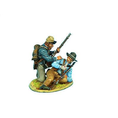 Коллекционный солдатик, Гражданская война США, Первая помощь Пехотины 13-го Алабамского полка - фото 1 - id-p77086759
