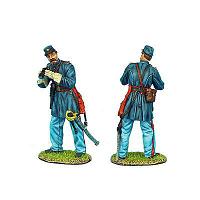 Коллекционный солдатик, Гражданская война США, Капитан Артиллерии Конфедерации