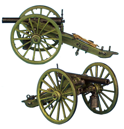 Коллекционный солдатик, Гражданская война США, 3-Дюймовая Артиллерийское орудие (без солдат)
