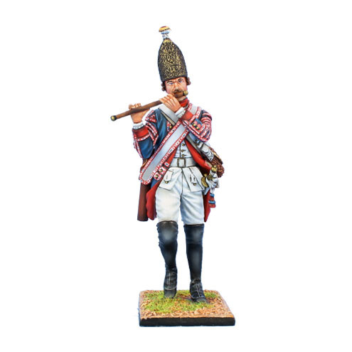 Коллекционный солдатик, Семилетняя война. Прусский Гренадерский флейтист - фото 1 - id-p77086823