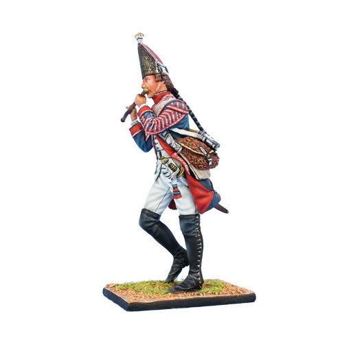 Коллекционный солдатик, Семилетняя война. Прусский Гренадерский флейтист - фото 2 - id-p77086823
