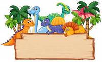 Игрушки для маленьких деревянные динозавры с ручками