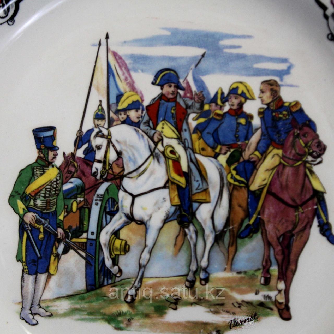 Битва под Фридландом- 1807 год. Редкая коллекционная тарелка из серии Наполеоновских баталий. - фото 2 - id-p77095087
