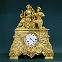 Кабинетные часы в стиле Карла Х «Влюбленная пара»