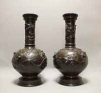 Парные вазы. Китай. XIX век