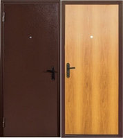 Металлические двери в квартиру ДС 060 мил.орех