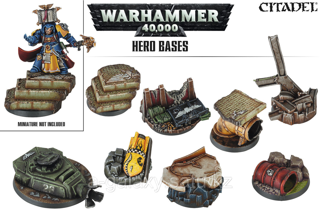 Warhammer 40,000: Hero bases (Вархаммер 40,000: Подставки героев)