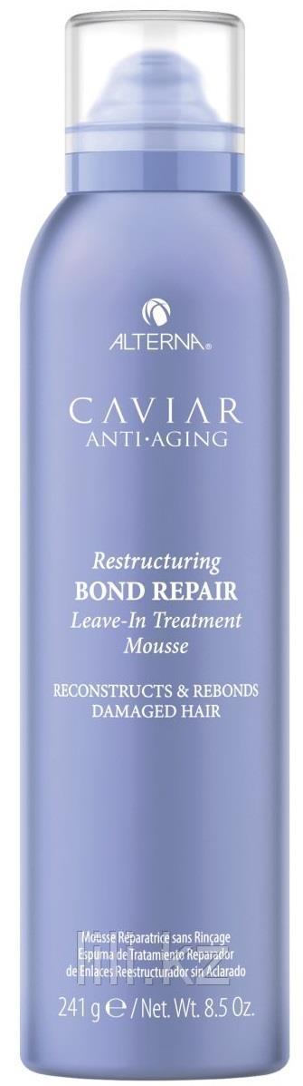 Мусс для восстановления волос Caviar Anti-Aging Bond Repair Leave-in Treatment Mousse 241 г.