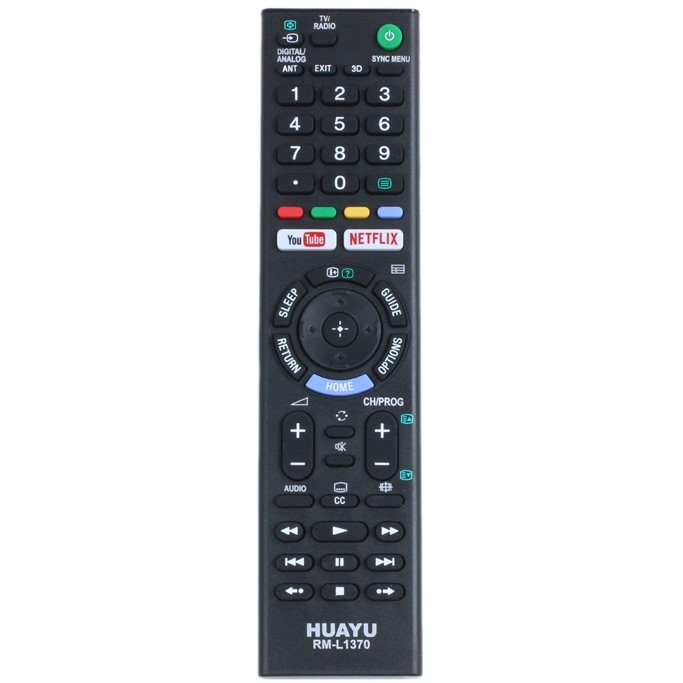 Универсальный пульт ДУ для телевизоров Sony HUAYU RM-L1185 (черный)