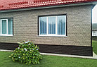 Фасадные панели Ю-Пласт Stone House Кирпич (коричневый), фото 4