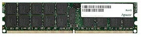 DIMM ECC DDR2 1Gb/400MHz Registered ECC PC2-3200 Apacer (для серверов) - фото 1 - id-p57368306
