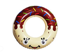 Круг надувной для плавания взрослый Пончик