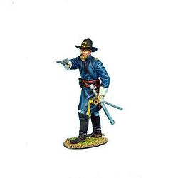 Коллекционный солдатик, Гражданская война США, Спешившийся Капитан кавалерийского корпуса