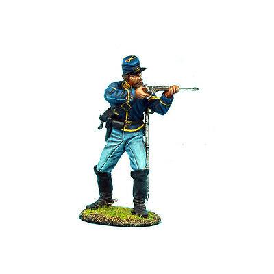 Коллекционный солдатик, Гражданская война США, Спешившийся Кавалерист стреляющий стоя