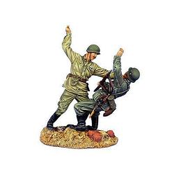 Коллекционный солдатик, Сталинградская битва Советский солдат нападает в рукопашную