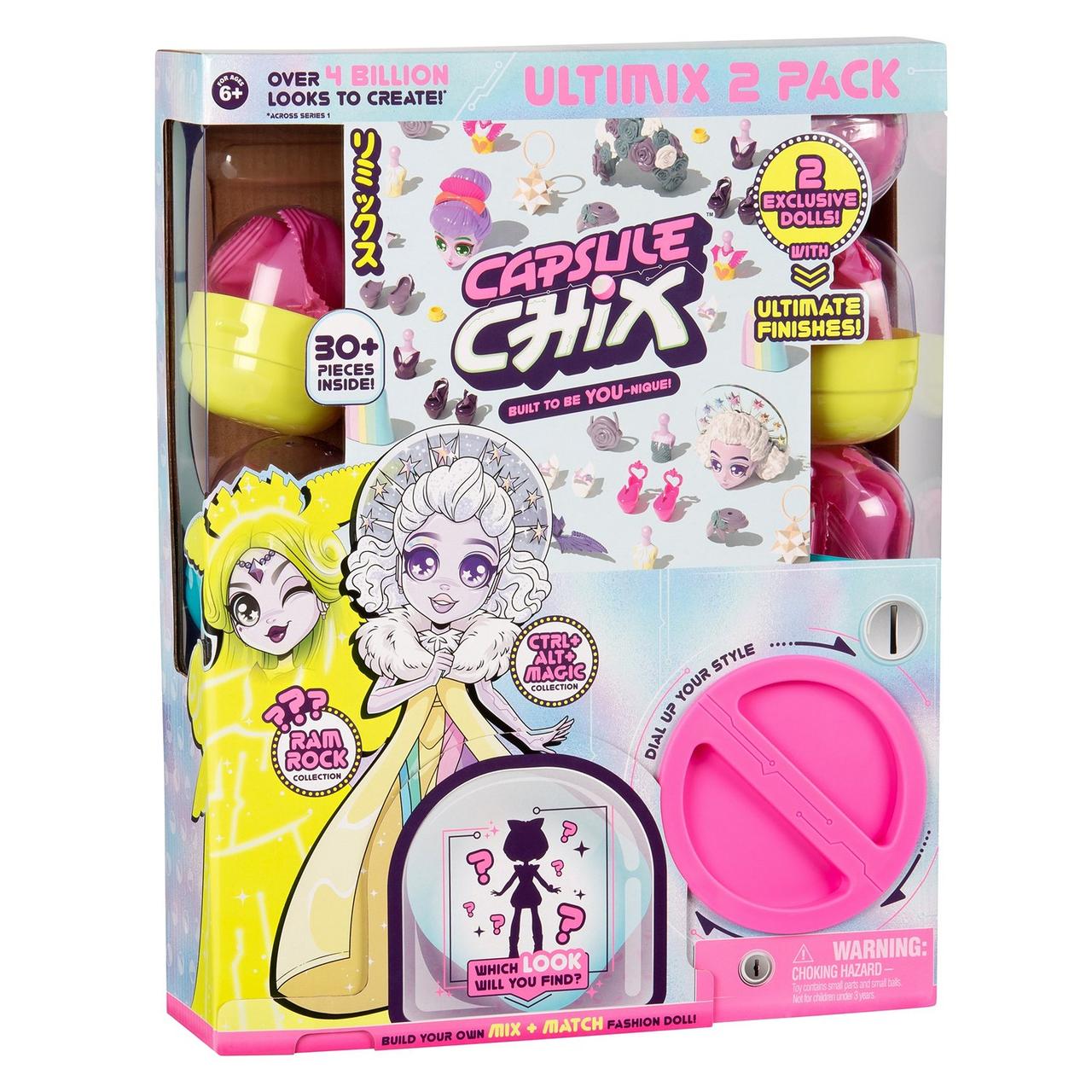 Capsule Chix 59211-1 Набор из 2 кукол - "Alt+Ctrl-Магия" и "Романтик-Рок"