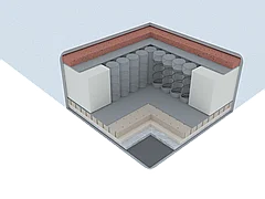Матрас Joy (ортопедический, 512 пружин на кв.м)