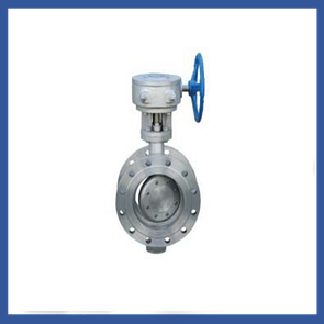 Затвор стальной фланцевый с редукторным приводом D343H-16 (Ру16)