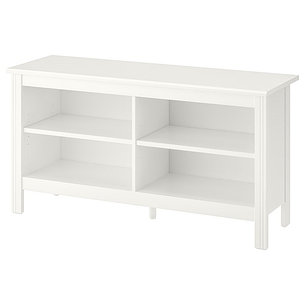 Тумба под ТВ БРУСАЛИ белый ИКЕА, IKEA, фото 1